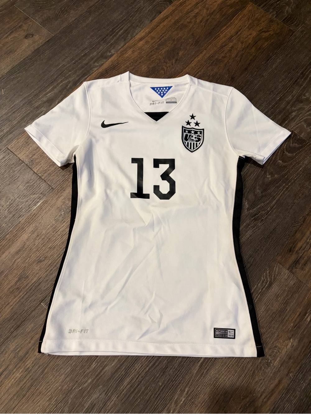 Alex Morgan 2015 Home Soccer Jersey #13